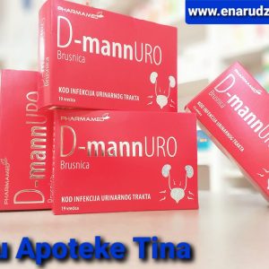 D-mannURO Brusnica 19 vrećica