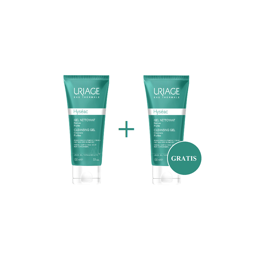URIAGE SET – HYSEAC GEL ZA PRANJE 150MLX2 - Slika 2