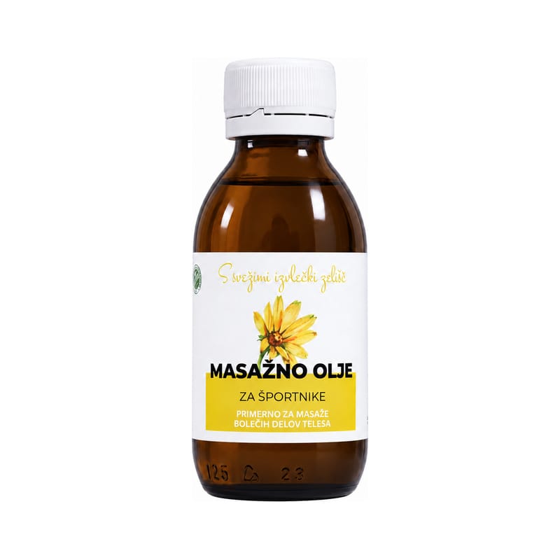 Masažno ulje za sportaše Cvetka (125 ml) - Slika 2