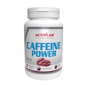 Kofein – Caffeine Power ActivLab, 200 mg (60 kapsula)