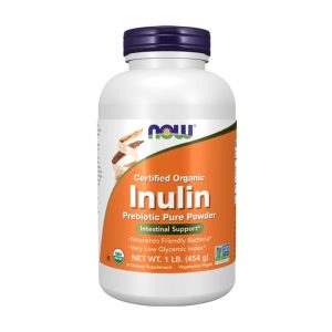 Ekološki inulin u prahu NOW (454 g)