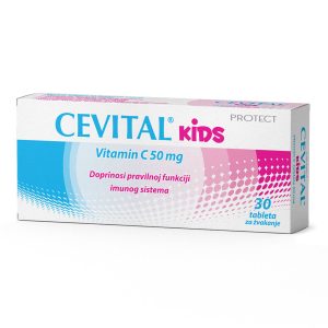 Cevital KIDS Vitamin C 50 mg a 30 tableta za žvakanje,Esensa
