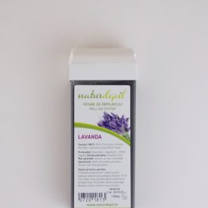 NATURDEPIL – patrona vosak za depilaciju LAVANDA