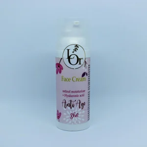 Bio et naturalis LOR Anti age Bakuchiol+Hyaluron krema za lice 50 ml