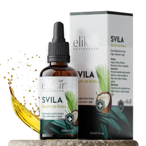 Eliksir Serum SVILA 30ml – za blistavost, sjaj i volumen kose