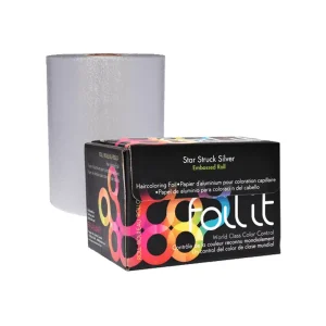 FRAMAR EMBOSSED ROLL STAR STRUCK SILVER reljefna aluminijska folija u roli 97,5m