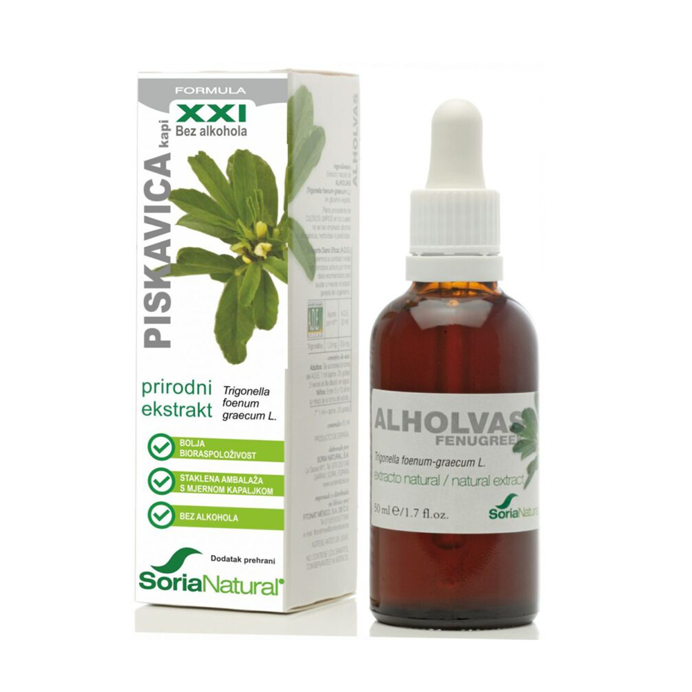 PISKAVICA KAPI 50 ml, SORIA NATURAL