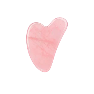 ROSE QUARTZ GUA SHA KAMEN ROX BEAUTY