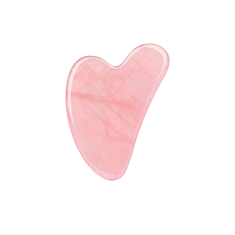 ROSE QUARTZ GUA SHA KAMEN ROX BEAUTY