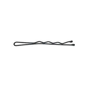 Ukosnica valovita crna 5 cm (pakiranje 250g) 401044