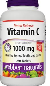 Vitamin C 1000 mg +Plod Šipka 40mg a150 tableta Webber Naturals