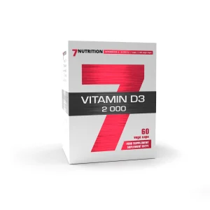 Vitamin D3 2000IU, 60 vege kapsula, 7Nutrition