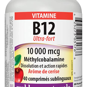 Webber Naturals Vitamin B12 1000mcg a80 sublingualne tablete