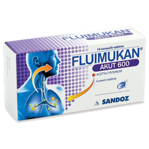 Fluimukan® Akut 600 mg šumeće tablete