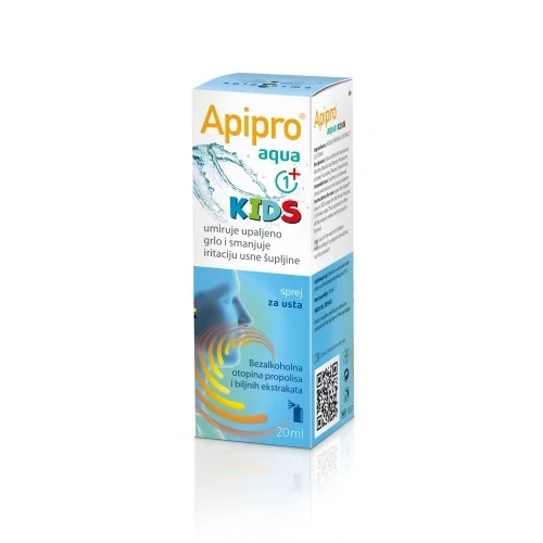 APIPHARMA APIPRO AQUA+ KIDS PROPOLIS SPREJ 20ML