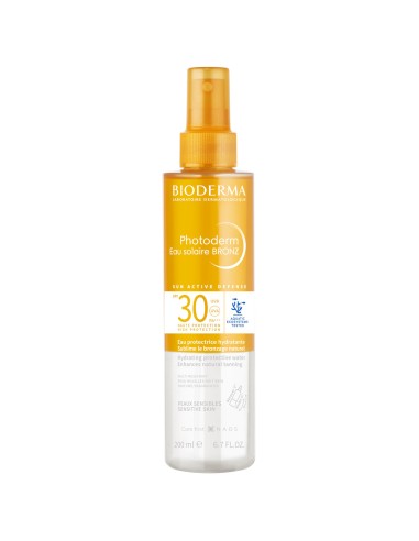BIODERMA PHOTODERM EAU SOLAIRE BRONZ SPF30 ZAŠTITNA VODICA ZA UBRZANO TAMNJENJE 200ML
