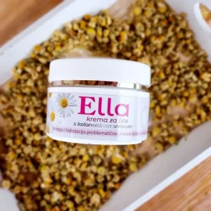 Bakina Riznica Ljepote Ella kema za lice s koloidnim srebrom 50 ml