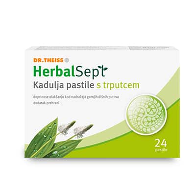HERBALSEPT KADULJA PASTILE S TRPUTCEM - Slika 2
