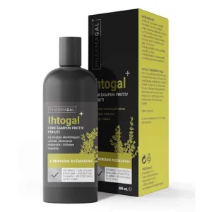IHTOGAL CRNI ŠAMPON PROTIV PRHUTI 200ML PHARMAGAL