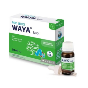 WAYA lgg kapi za dojencad i djecu 10ml Medis  – za uravnoteženu crijevnu mikrofloru i regulaciju probavnih s