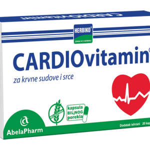 HERBIKO CARDIOVITAMIN cps a30 Abela – za smanjenje rizika od moždanog i srčanog udara