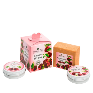 H.POKLON SET VIŠNJA/GIFT BOX – za ruke i kožu