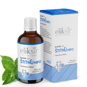 Eliksir za Stitnu(HIPO)50ml- povećava nivo lučenja hormona štitne žlijezde, smiruje rad h