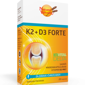 NW K2 + D3 Forte, 20 kapsula