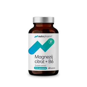 Magnezij citrat + B6 tablete Nutripharm