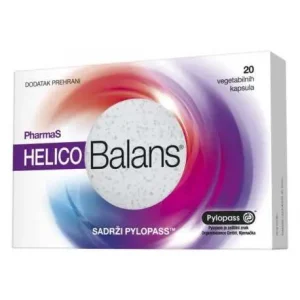 HELICOBALANS VEGETABILNE cps a20 Pharmas – pomaže kod gastritisa uzrokovanog infekcijom Helicobacter py