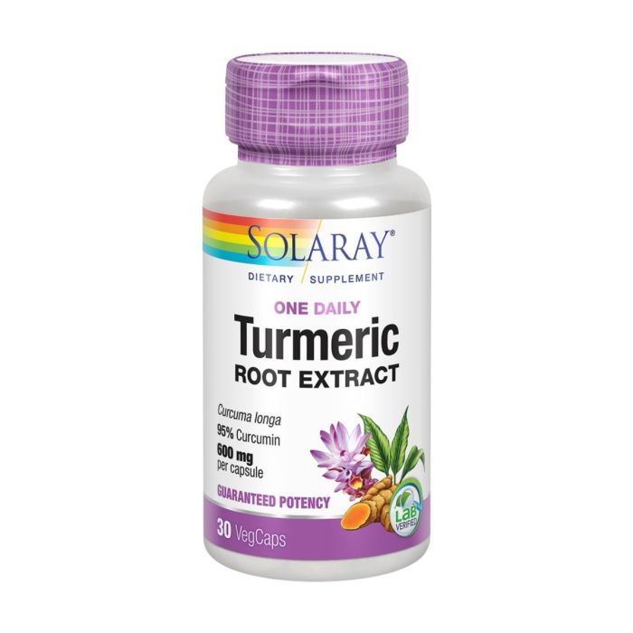 TURMERIC(KURKUMA)EXTRACT 30 VEG-KAPSULA, SOLARAY - Slika 2