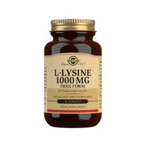 SOLGAR L-LYSINE 100MG TBL (A50)