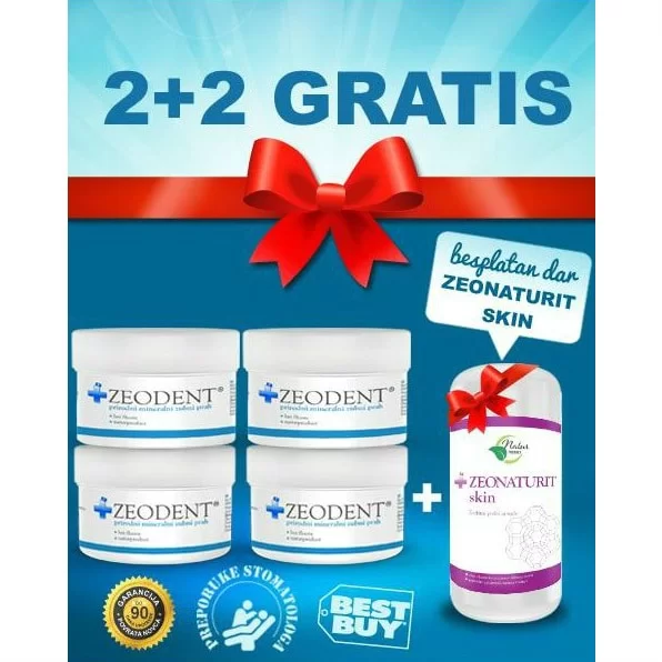 Zeodent Akcijski Paket 2+2 GRATIS - Slika 2